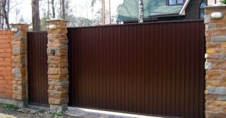 Купить откатные ворота консольные Норильск, цена от 2764 руб.